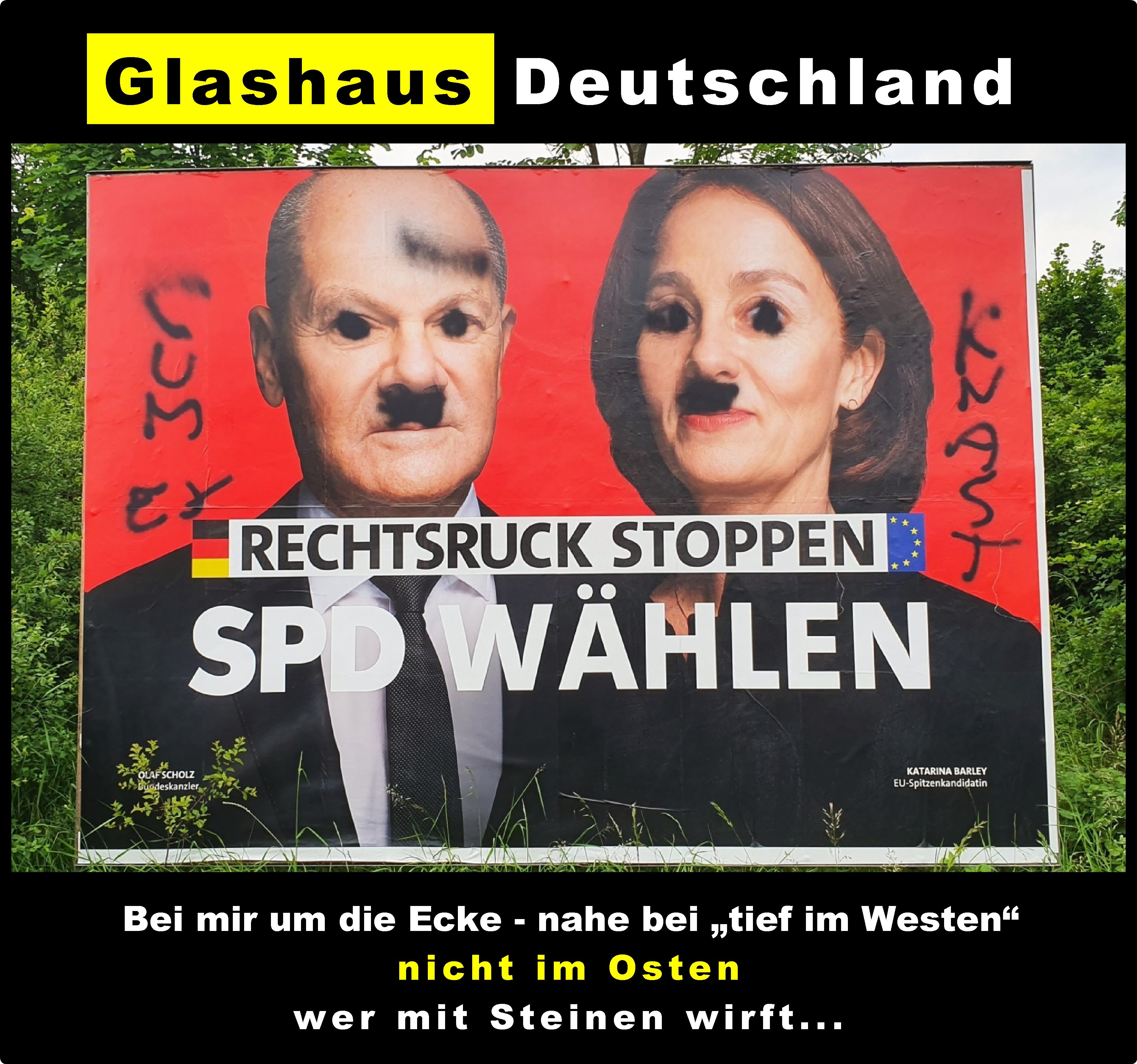 16 Wahlplakt Rechtsruck