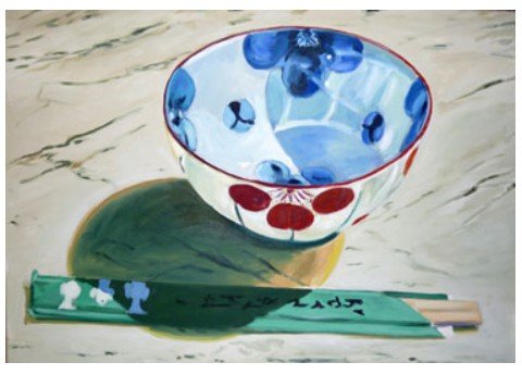 Sushi 2, Öl auf Leinwand, 60 x 80 cm, 2011